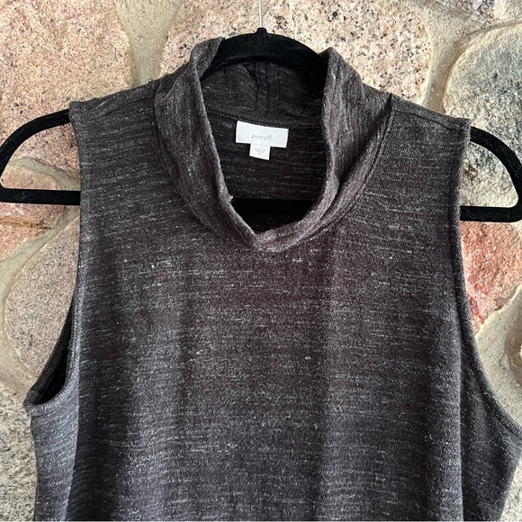 J Jill Sleeveless Drape Neck Top, Medium - Picture 7 of 8